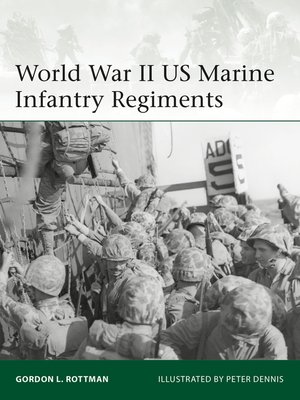 cover image of World War II US Marine Infantry Regiments